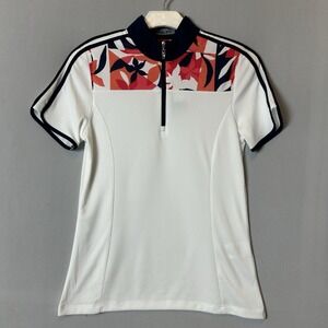 NWT Callaway Golf Tennis Top Truesculpt Opti-Dri Women's Small Floral Pattern